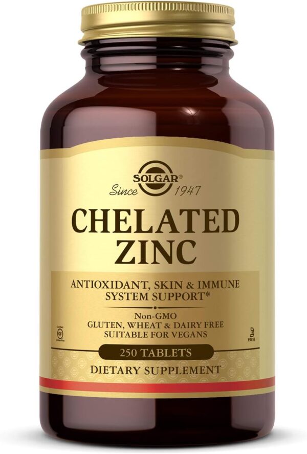 Chelated zinc